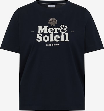 CECIL T-Shirt in Blau: Vorderseite