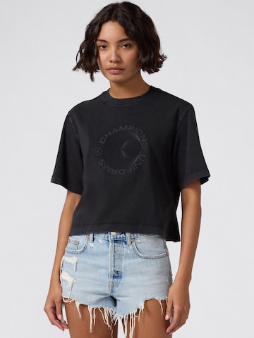 Champion Authentic Athletic Apparel Футболка в Черный: спереди