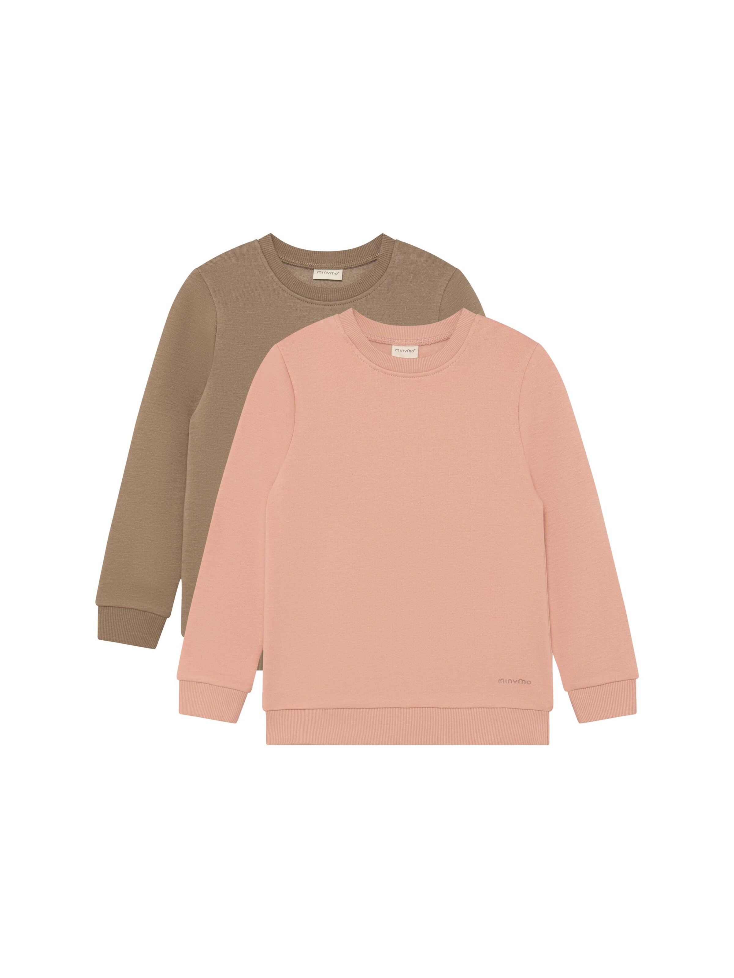 MINYMO Sweater &#x27; MISweatshirt &#x27; in Brown: front