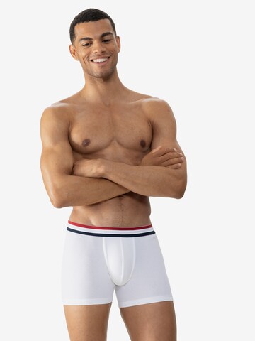 Mey Boxer shorts 'RE:THINK RIB' in White: front