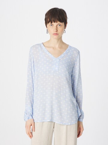 Kaffe - Blusa 'Nilia' en azul: frente