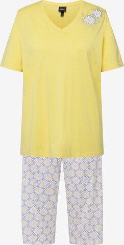 Ulla Popken Pajama in Yellow: front