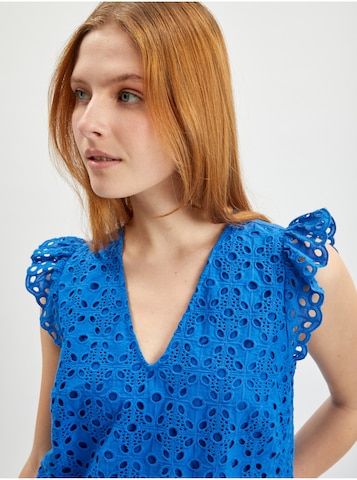 Camicia da donna di Orsay in blu