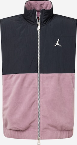 Gilet Jordan en noir : devant