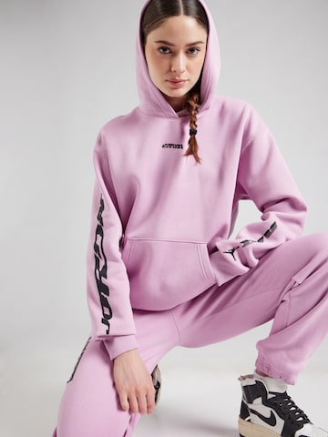 Jordan Sweatshirt 'BRKLN' in Lila: Vorderseite