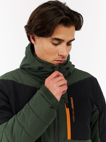 PROTEST Sportjacke 'PRTNaldo'‌‌‌‌‌‌‌‌ in Grün