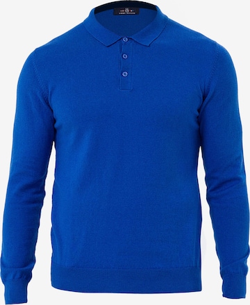 Jimmy Sanders Pullover in Blau: predná strana