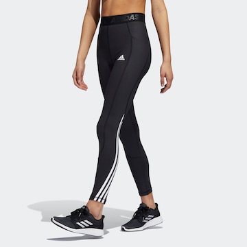 Skinny Pantaloni sport de la ADIDAS SPORTSWEAR pe negru