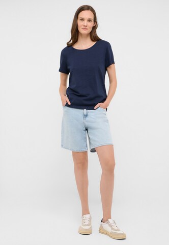 MUSTANG Wide Leg Shorts in Blau