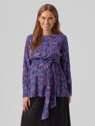 MAMALICIOUS Blouse 'Lantana' in Gemengde kleuren: voorkant