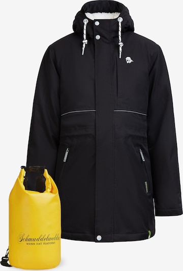 Schmuddelwedda Functionele jas in de kleur Zwart / Wit, Productweergave