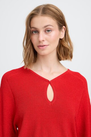 ICHI Sweater 'ICHCody' in Red