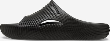 Mule 'Mellow Tide Recovery' Crocs en noir : devant