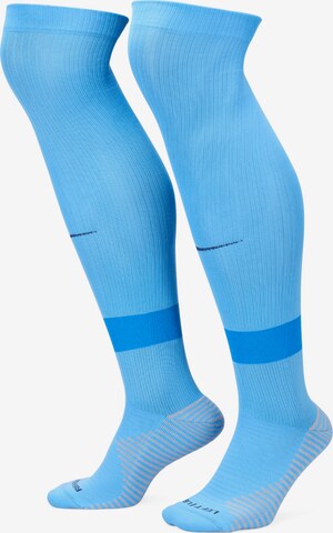 NIKE Soccer Socks in Blue: front