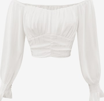 Imily Bela Блузка в Белый: спереди