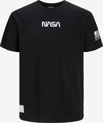 Jack & Jones Junior Shirt 'Nasa' in Black: front