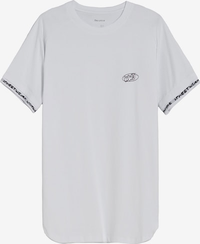 Bershka Shirt in Light grey / Black / White, Item view