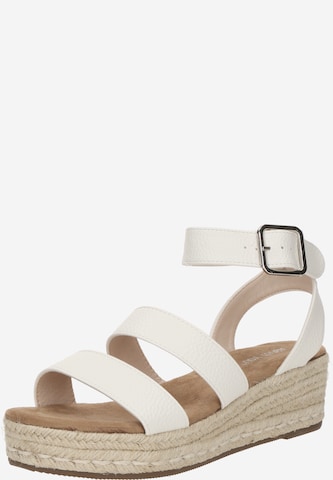 Sandalo con cinturino 'Mathea' di ABOUT YOU in bianco: frontale