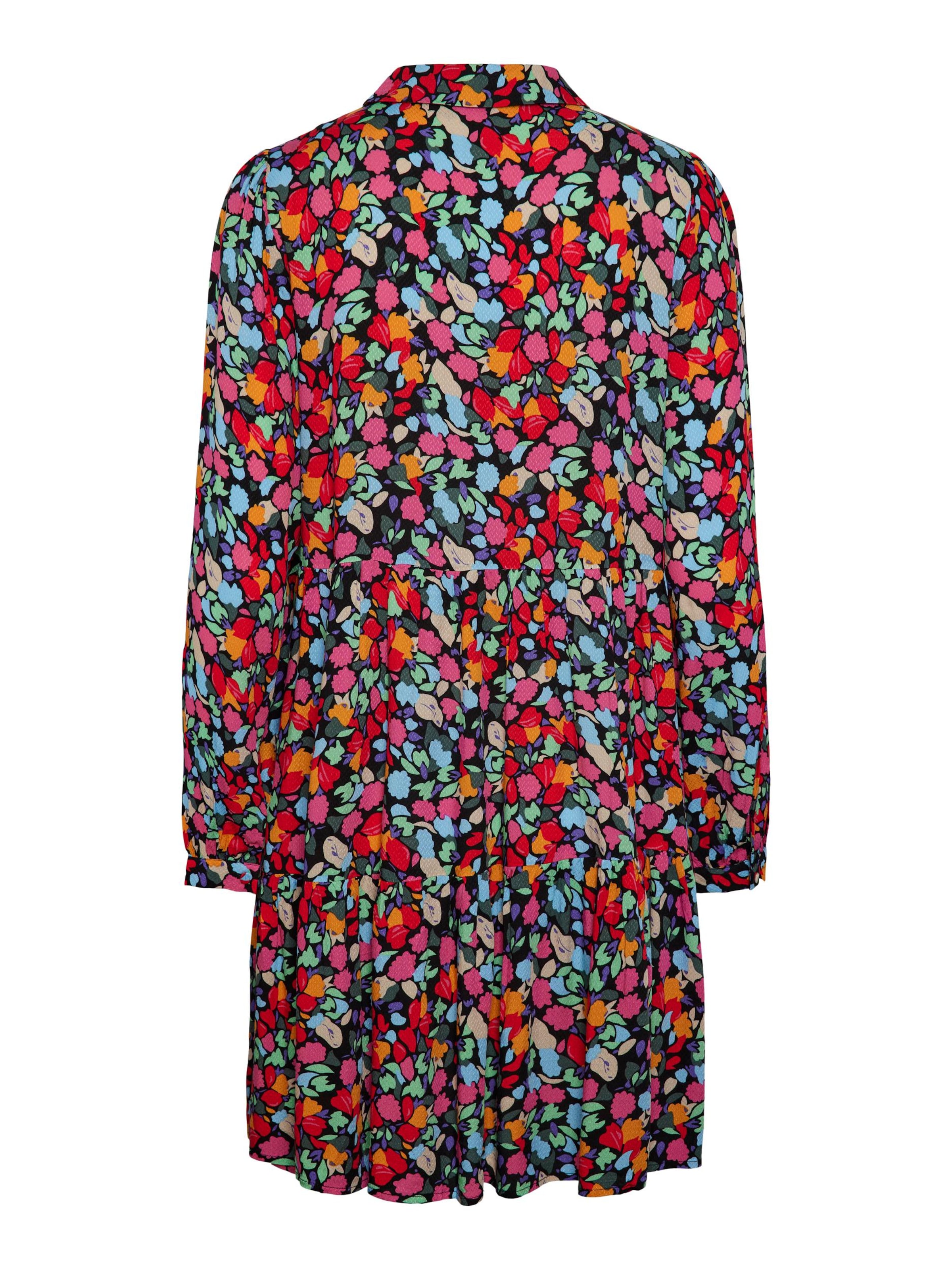 YAS Платье-рубашка 'ALIRA' в Смешанный