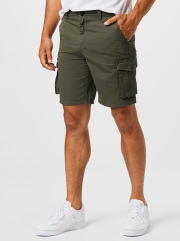 River Island Cargo Pants in Green: front