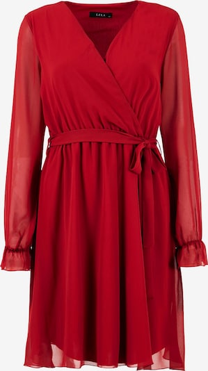 LELA Robe-chemise en rouge, Vue avec produit