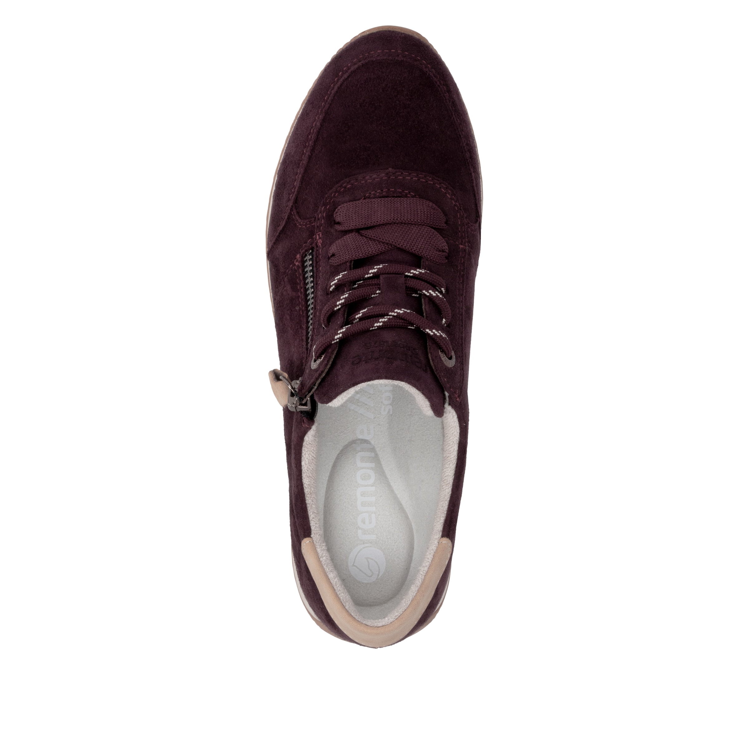 Chaussure de sport à lacets REMONTE en rouge
