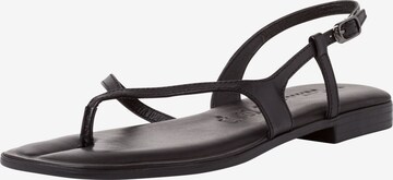 TAMARIS T-bar sandals in Black: front