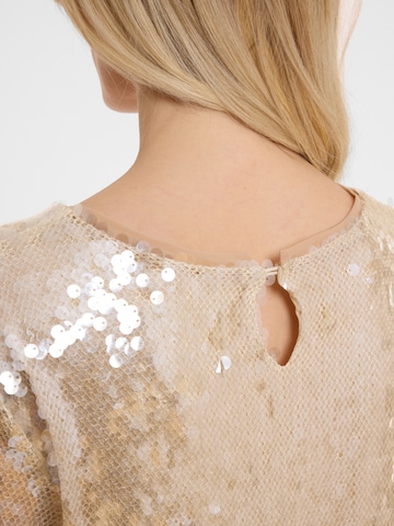 Ana Alcazar Cocktailjurk 'Abda' in Beige