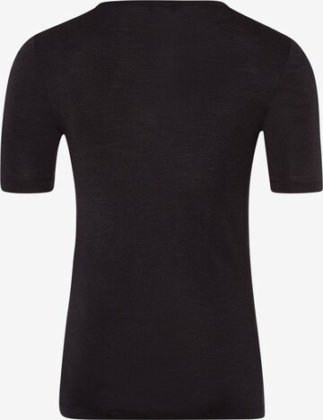 Hanro T-Shirt 'Woolen Silk' in Grau