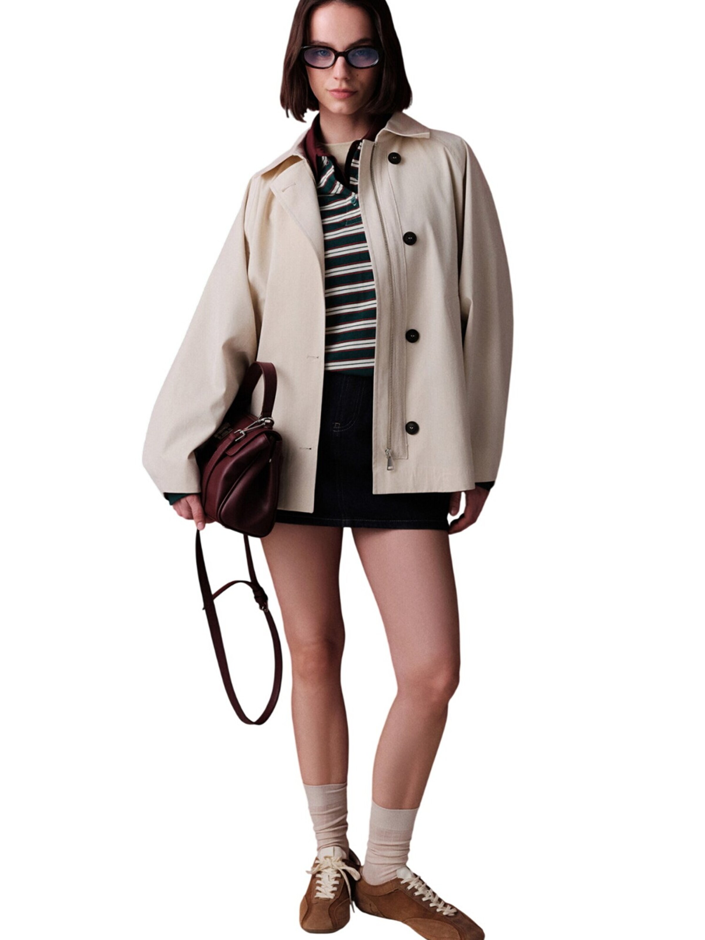 MANUKA Winterjacke in Beige