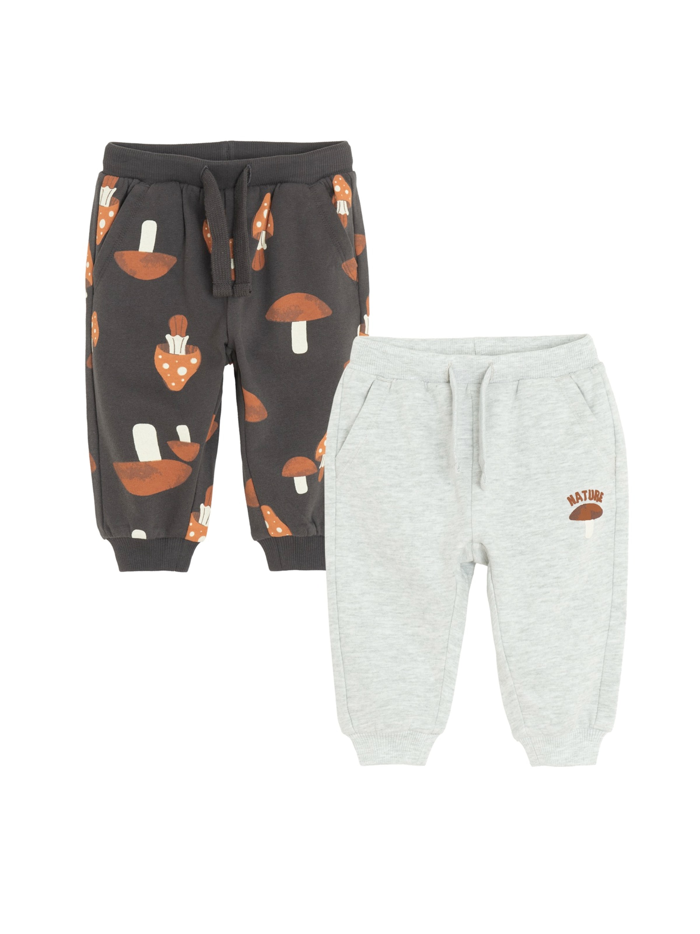 Cool Club Alt kitsenev Püksid, värv pruun: eest vaates