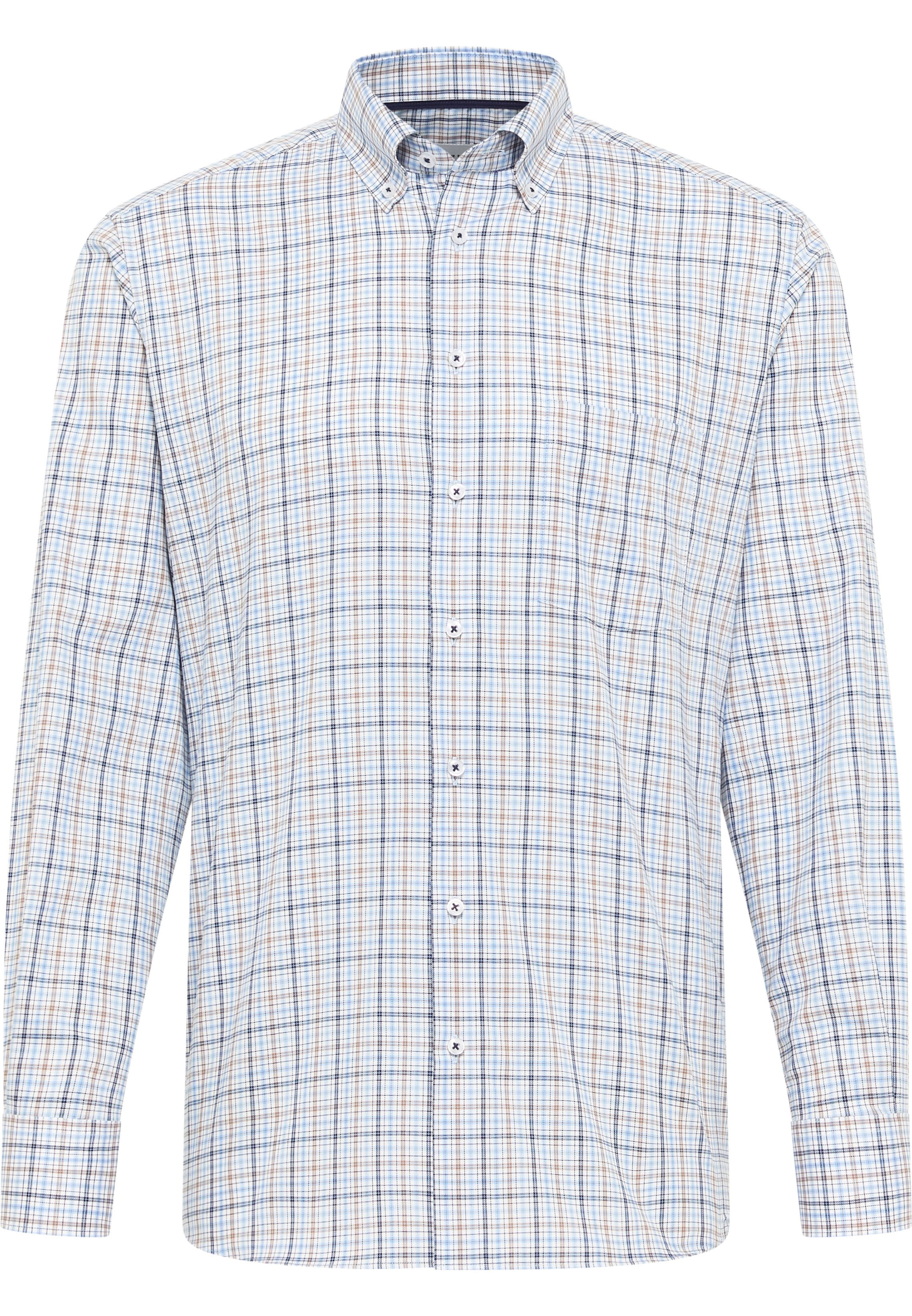 ETERNA Regular fit Business shirt in Blue: front