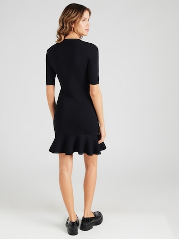 ARMANI EXCHANGE Gebreide jurk in Zwart