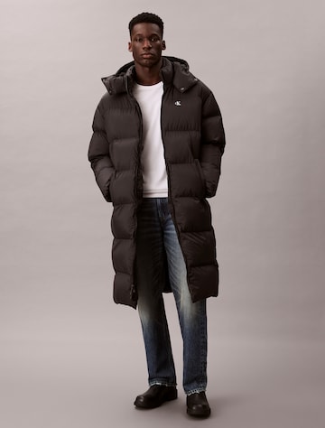 Calvin Klein JeansPrijelazni kaput - crna boja: prednji dio