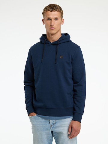 CHASIN' Sweatshirt 'Ronny' in Blue: front