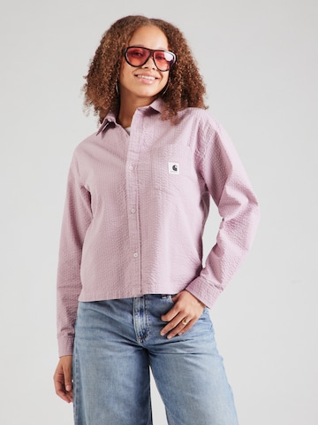 Chemisier 'Toland' Carhartt WIP en rose : devant
