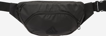 ADIDAS PERFORMANCE Athletic Fanny Pack in Black: front