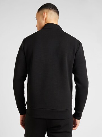 Hackett London Zip-Up Hoodie 'AM TRACK' in Black