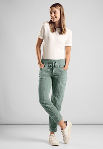 STREET ONE Regular Broek 'Bonny' in Groen