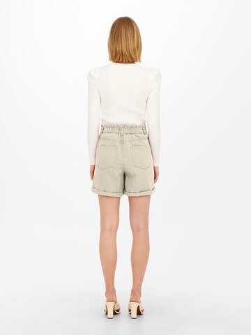 JDY Regular Shorts 'Zizzy' in Beige