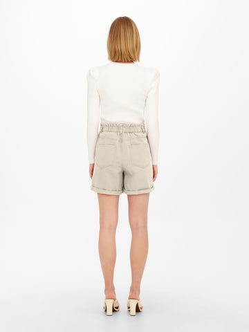 JDY Regular Shorts 'Zizzy' in Beige