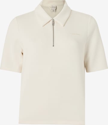 Calvin Klein Poloshirt in Weiß: Vorderseite