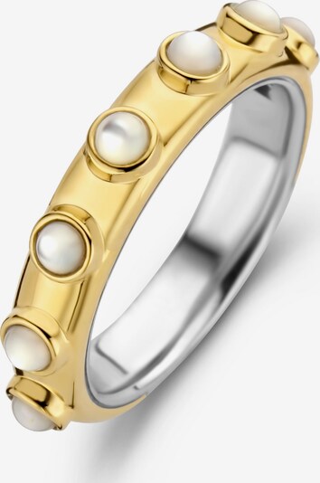 Ti Sento Milano Ring in Gold / Silver / Pearl white, Item view