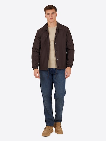 Veste mi-saison BRAVE SOUL en marron