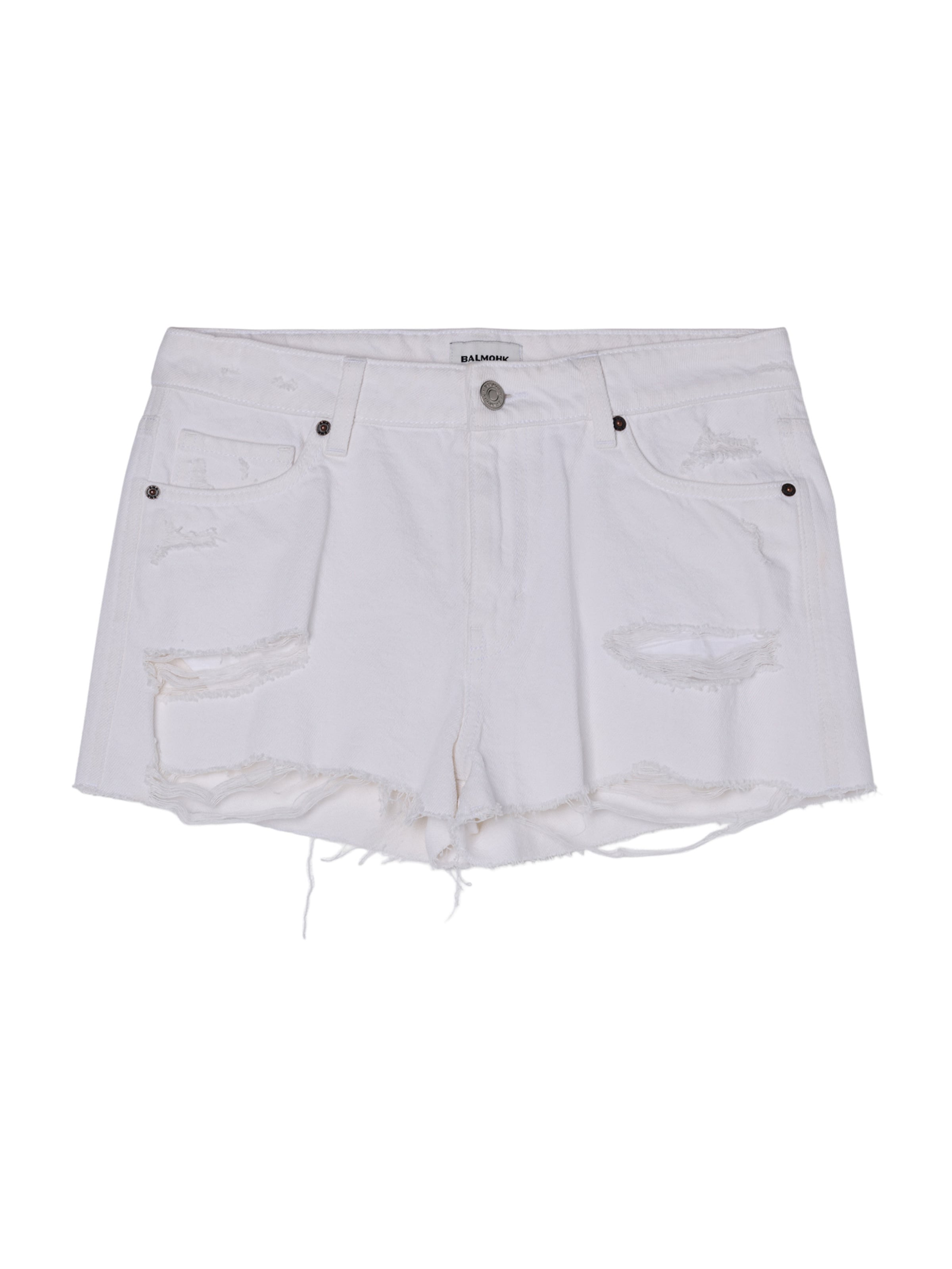 BALMOHK Regular Farkut värissä valkoinen: etupuoli