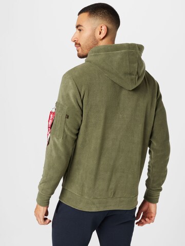 ALPHA INDUSTRIES Sweatshirt in Grün