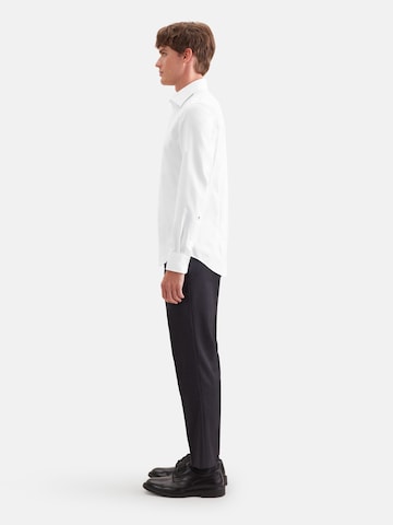 SEIDENSTICKER Super Slim Fit Hemd in Weiß
