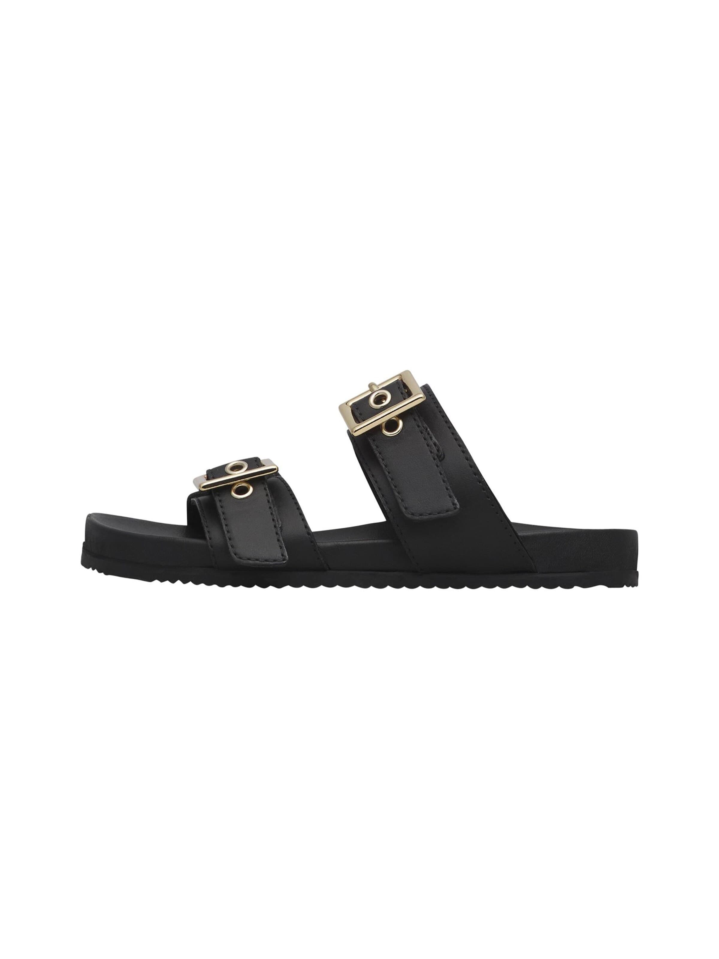 NATURINO Slipper 'CENDY' in Black: front