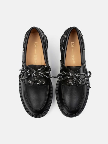 L37 HANDMADE SHOES Lace-up shoe 'STARDUST' in Black