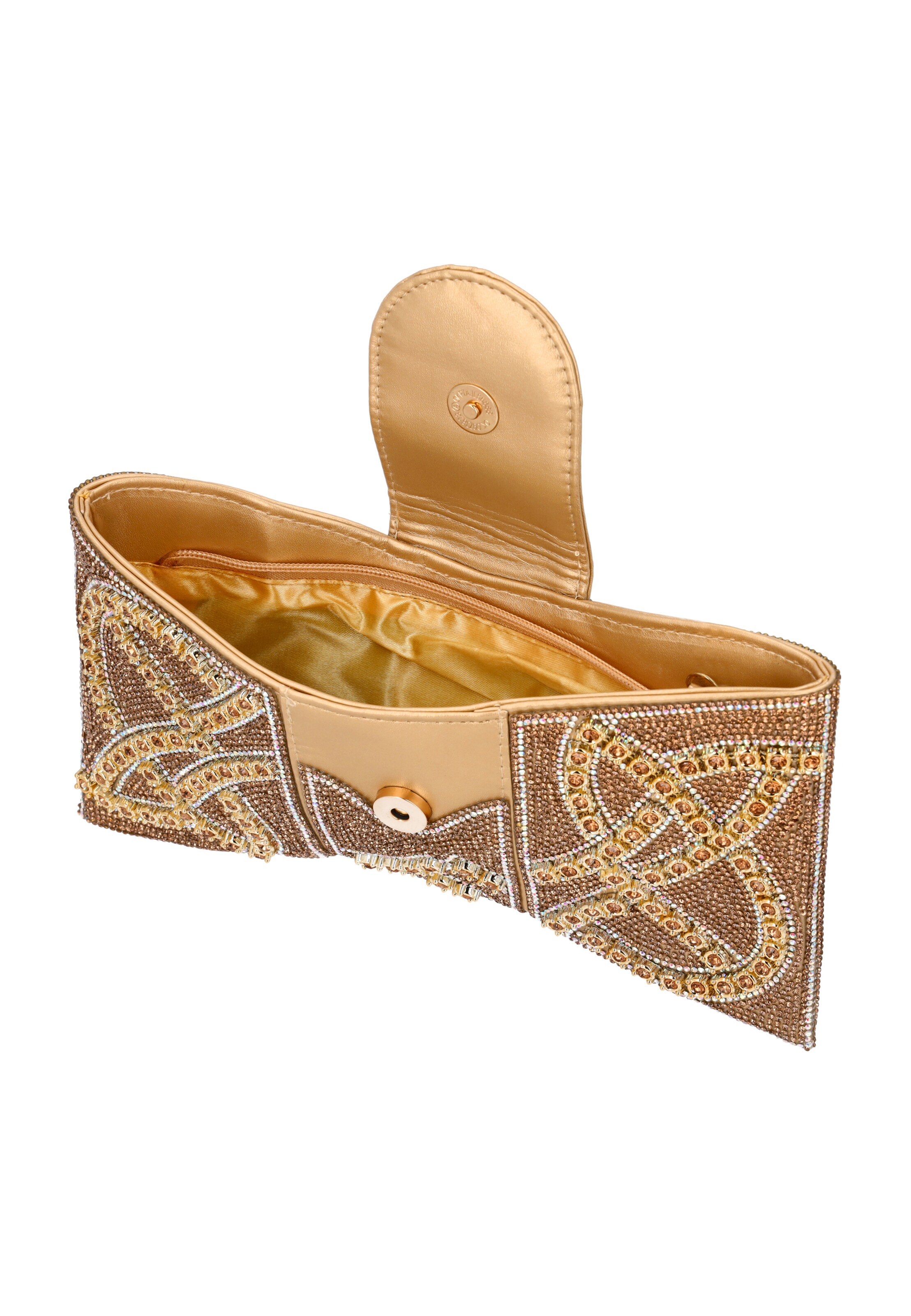 faina Clutch in Beige